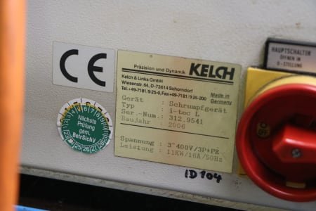 KELCH I-TEC L Shrinking unit