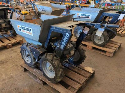 WEBER MUCK TRUCK dumper, defect