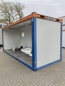 CONTAINEX plant container 20', defect