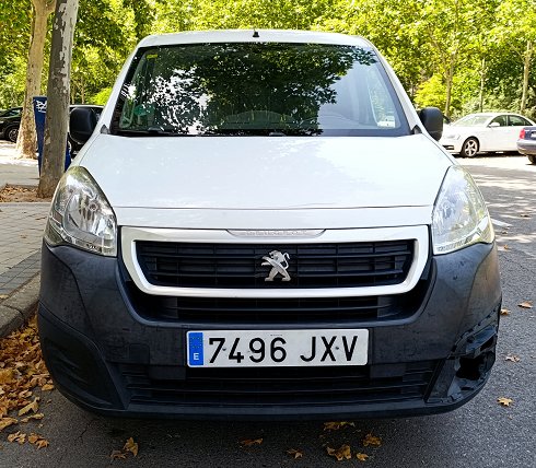 Peugeot Partner 1.6HDI  2017 E6 - 7496 JXV