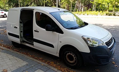 Peugeot Partner 1.6HDI  2017 E6 - 7496 JXV