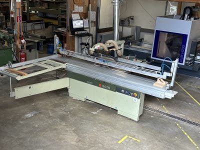 SCM SI 320 Circular panel saw with scoring unit