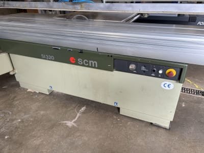 SCM SI 320 Circular panel saw with scoring unit