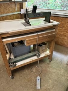 KUPER Zig-zag veneer gluing machine