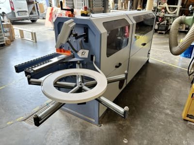 HEBROCK F4 Edge banding machine with joint milling machine