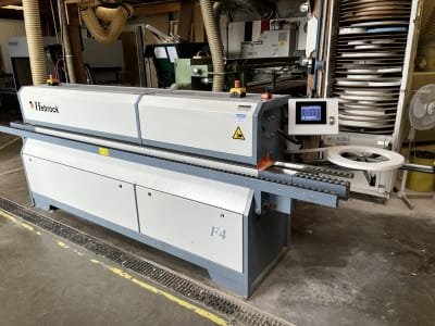 HEBROCK F4 Edge banding machine with joint milling machine