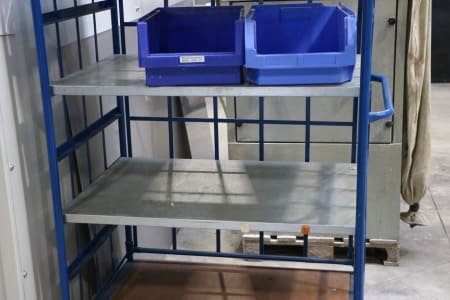 2 workshop transport trolleys without contents