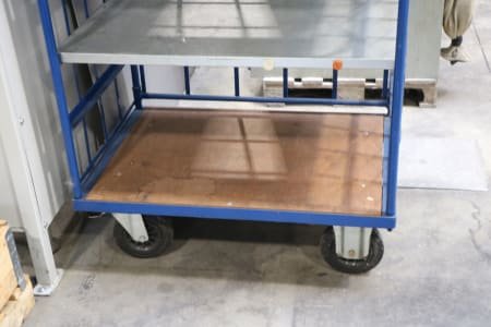 2 workshop transport trolleys without contents