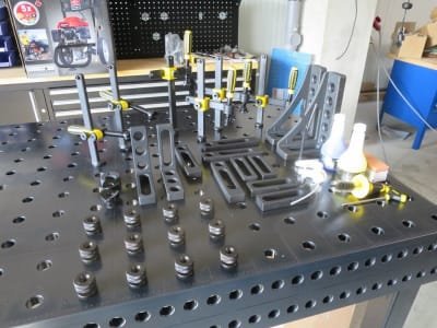 SIEGMUND SET 1 Welding table equipment