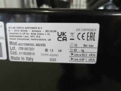 ATLAS COPCO AC40-11G270T Piston compressor