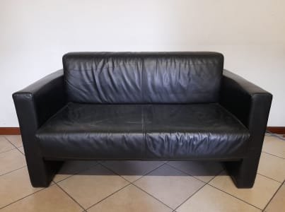 Leather couch