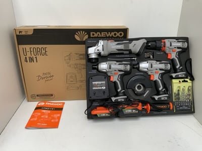 DAEWOO U force 4 in 1 Power tool set