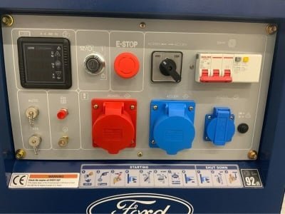 FORD FDT10200SE 3PHASE Diesel power generator 7.9KVA