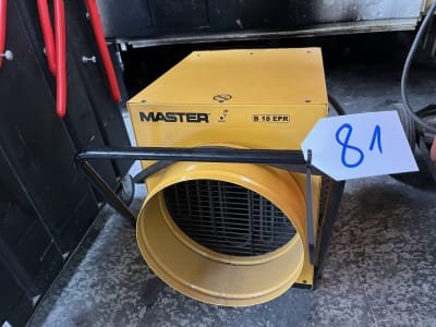 MASTER B18EPR Hall heating