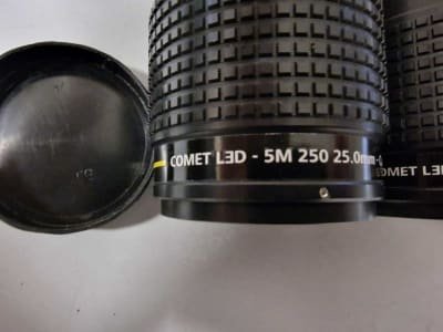 Lentes COMET 5M 250 25.0 mm Camer/Proyector