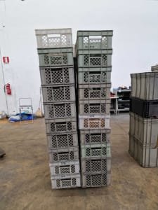 Cajas perforadas de plástico (X47)