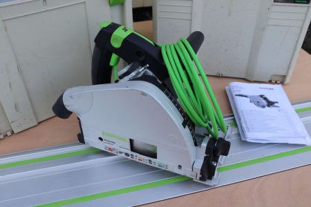 FESTOOL TS 55 EBQ Circular saw with guide rail & tool case