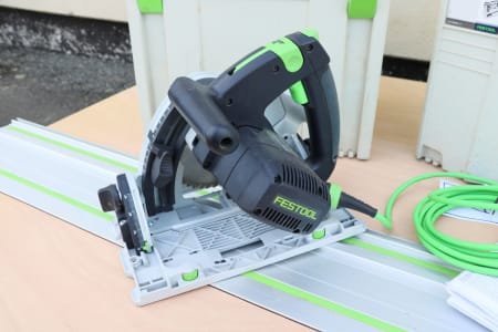 FESTOOL TS 55 EBQ Circular saw with guide rail & tool case