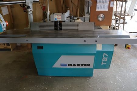 MARTIN T 27 Tilting spindle moulder