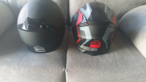 2 cascos ACERBIS