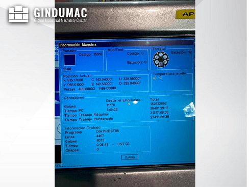 &#x27a4; Punzonadora usada Euromac 1250 STX Flex 12 Hybrid | Punching Machine