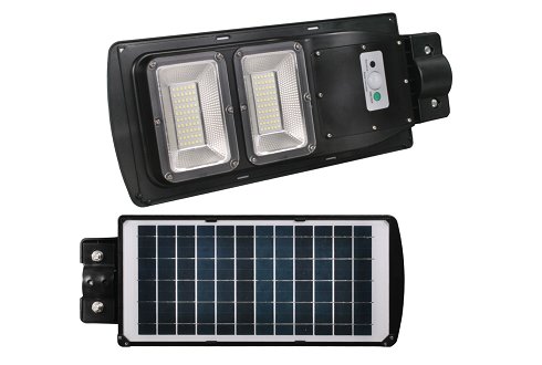 Lote de 2 Farolas Solares LED 60W IP67 con Mando a Distancia (Nuevas)