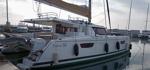 Catamaran à voile de 14,97 m de eslora