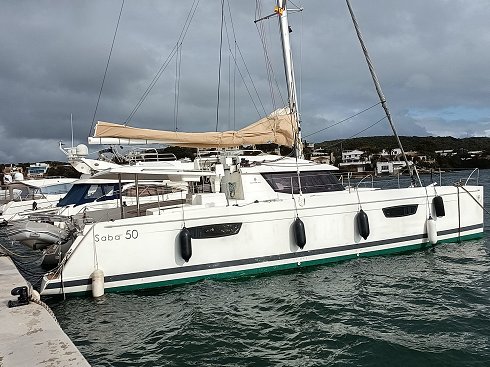 Catamaran à voile de 14,97 m de eslora