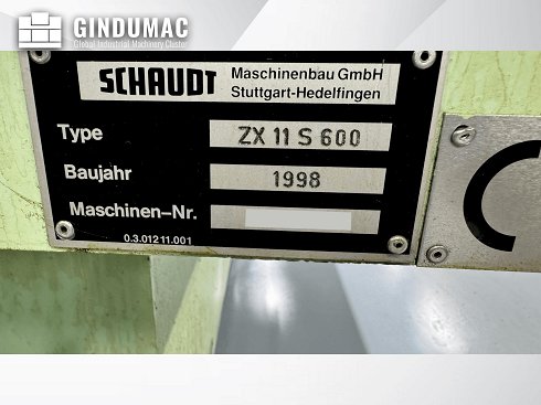 &#x27a4; Venta de Schaudt ZX 11 usados | gindumac.com