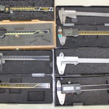 Various calipers, 8 pieces