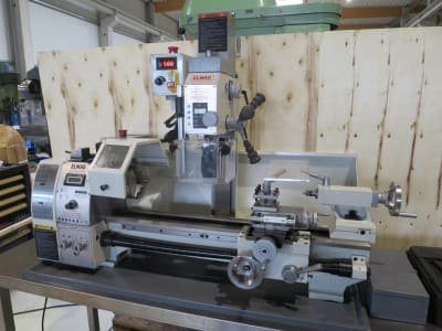 ELMAG Superturn mit MFB Vario Table lathe with drilling and milling unit