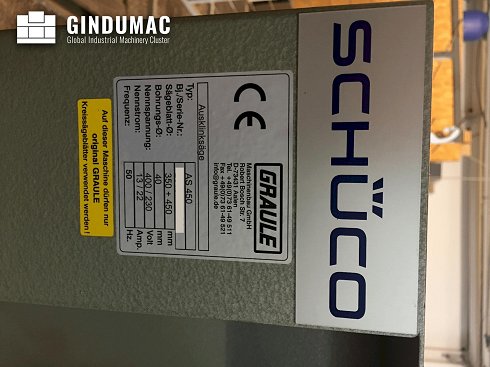 &#x27a4; Venta de SCHÜCO AS 450 usados | gindumac.com