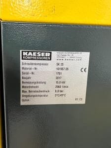 KAESER SK 25 Screw compressor