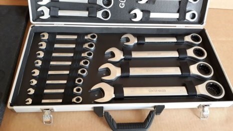 Toolbox With Socket Wrenches