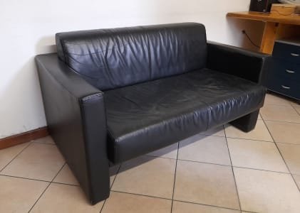 Leather couch