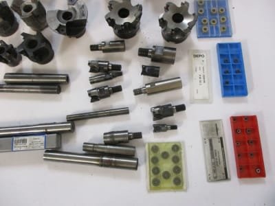 DEPO approx. 30x solid carbide holders, cylindrical/extensions/WSP/cutter heads etc.