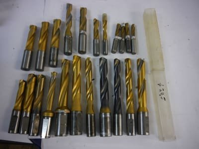 GÜHRING 22x carbide drills with internal cooling (12 to 24.5mm)