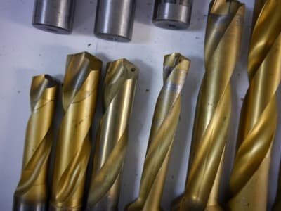 GÜHRING 22x carbide drills with internal cooling (12 to 24.5mm)