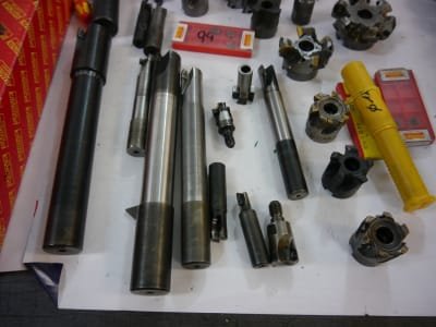 SANDVIK approx. 30x WSP cutter heads/end mills/screw-in heads + WSP