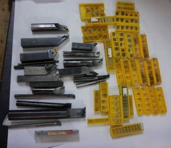 KENNAMETAL approx. 200x turning WSP for steel/stainless steel + 20x WSP turning holders (suitable)