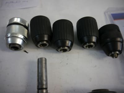 RÖHMER 10x keyless drill chucks, mostly new