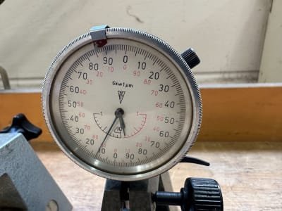 KS SUHL 2x precision measuring table dial indicator