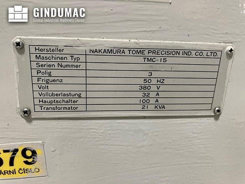 &#x27a4; Usado NAKAMURA TMC 15 - Torno Para La Venta | gindumac.com