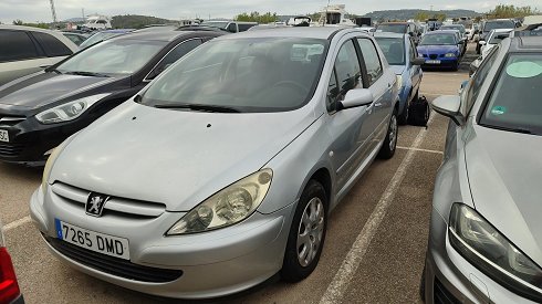 Peugeot 307 1.6 - Matrícula 7265DMD (2023-V-56360)