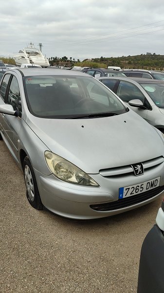 Peugeot 307 1.6 - Matrícula 7265DMD (2023-V-56360)