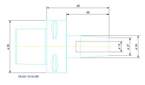 SANDVIK COROMANT Coromant Capto auf Schrumpffutter Tool holder