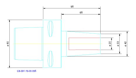 SANDVIK COROMANT Coromant Capto auf Schrumpffutter Tool holder