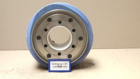 REISHAUER Modul 5,5 EW 20° 3GG Cubitron Grinding wheel flange