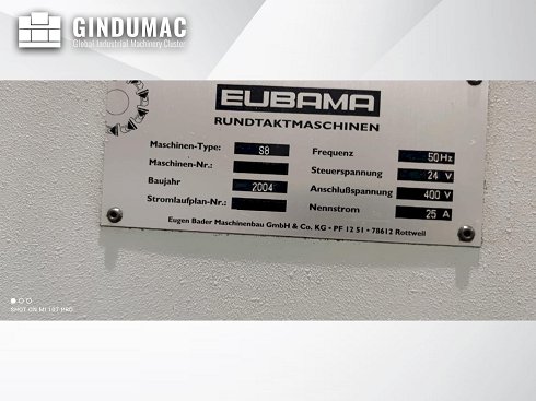 &#x27a4; Venta de EUBAMA S8 usados | gindumac.com