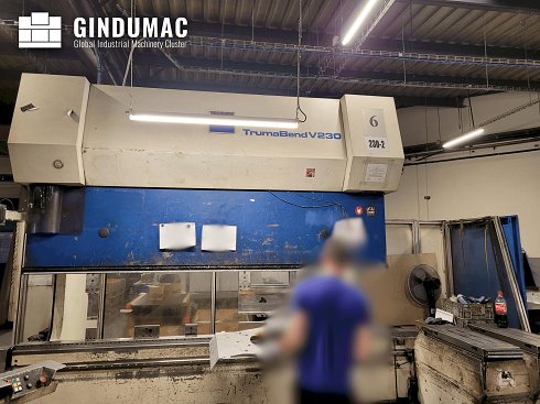 &#x27a4; Venta de prensas usadas TRUMPF Trumabend V230 | gindumac.com